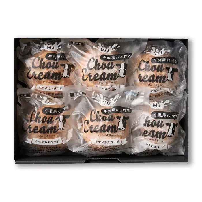 【お歳暮限定】牛乳屋さんが作るシュークリーム　６個