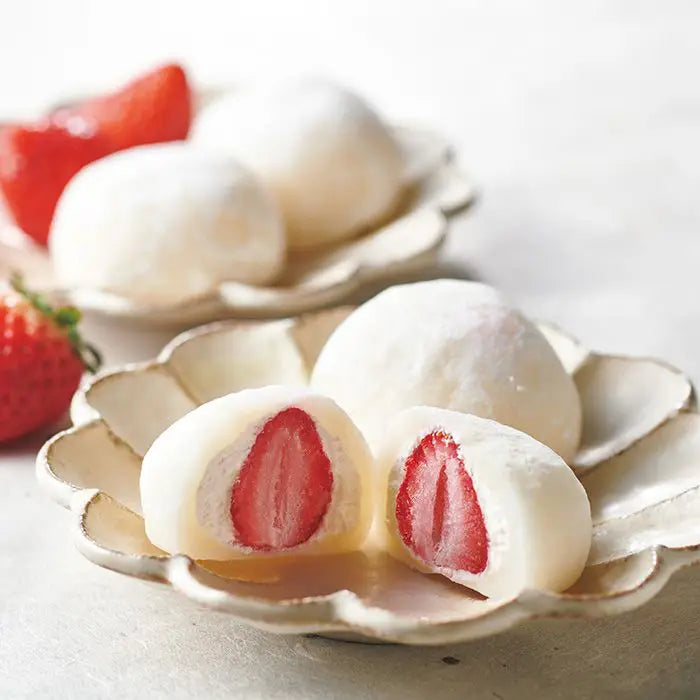 【お歳暮限定】ホシフルーツ　あまおうのクリームいちご大福　ｆｕｗａｒｕ