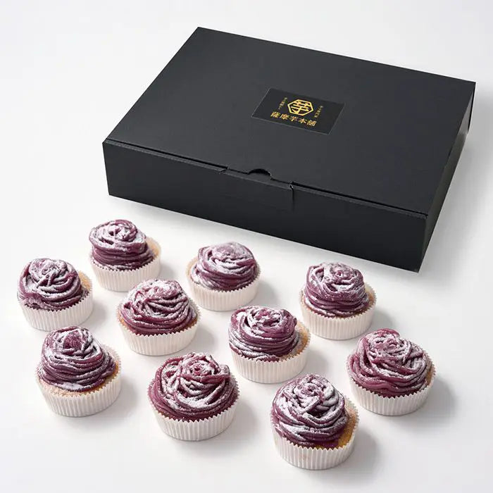 【お歳暮限定】薩摩芋本舗　紫芋のモンブラン１０個