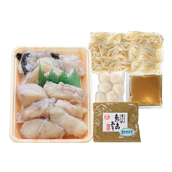 【お歳暮限定】関とら本店　あんこう鍋うどんセット