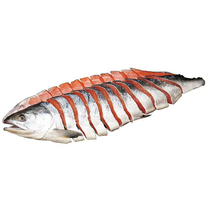 【お歳暮限定】北海道　銀毛新巻鮭　姿切り身