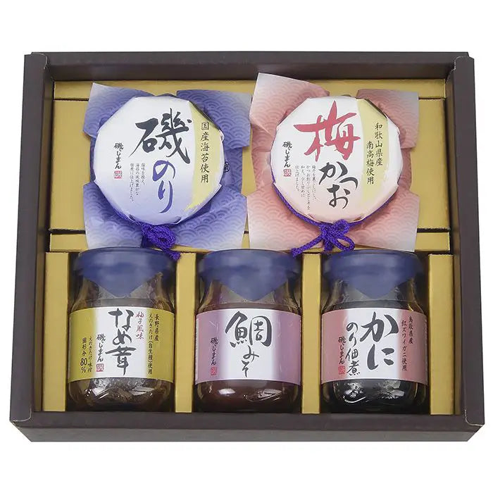 【お歳暮限定】磯じまん　ご飯のお供瓶詰セット