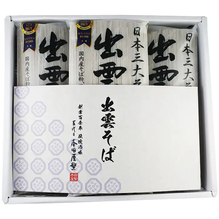 【お歳暮限定】出雲そば詰合せ　６食