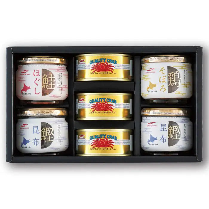 【お歳暮限定】マルハニチロ　かに缶詰・瓶詰詰合せ