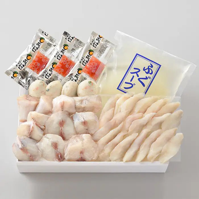 【お歳暮限定】「下関　音」ふくちり鍋・しゃぶ鍋セット