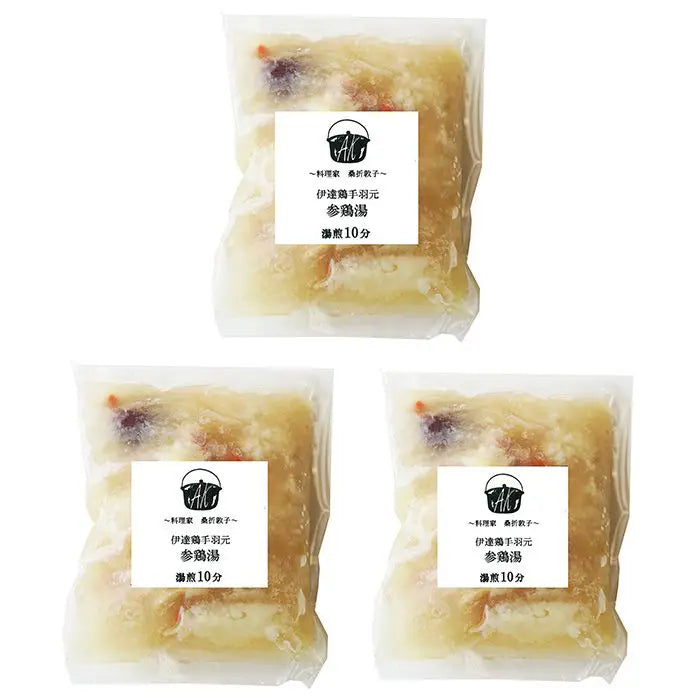 【お歳暮限定】＜料理家桑折敦子＞　伊達鶏手羽元参鶏湯