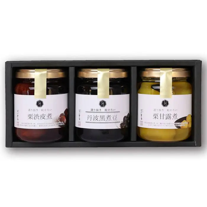 【お歳暮限定】はべ黒庵　丹波黒と栗渋皮・甘露煮