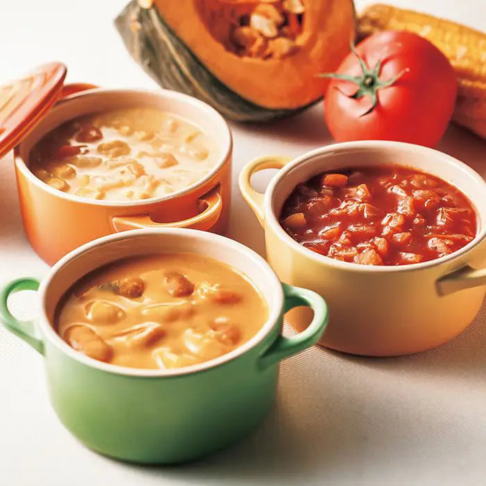 フォレシピ　もぐもぐお野菜　国産コーンのチャウダー