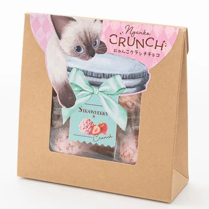 ベビーミャオ　にゃんこクランチチョコ　苺