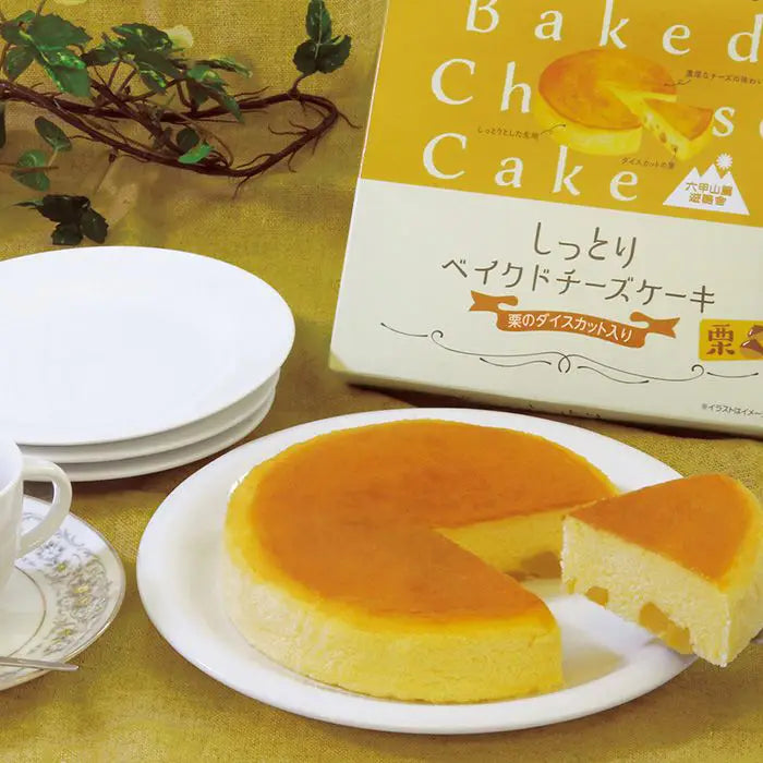 栗チーズケーキ