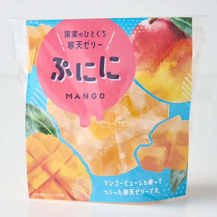 果実のひとくち寒天ゼリー　ぷにに　マンゴー