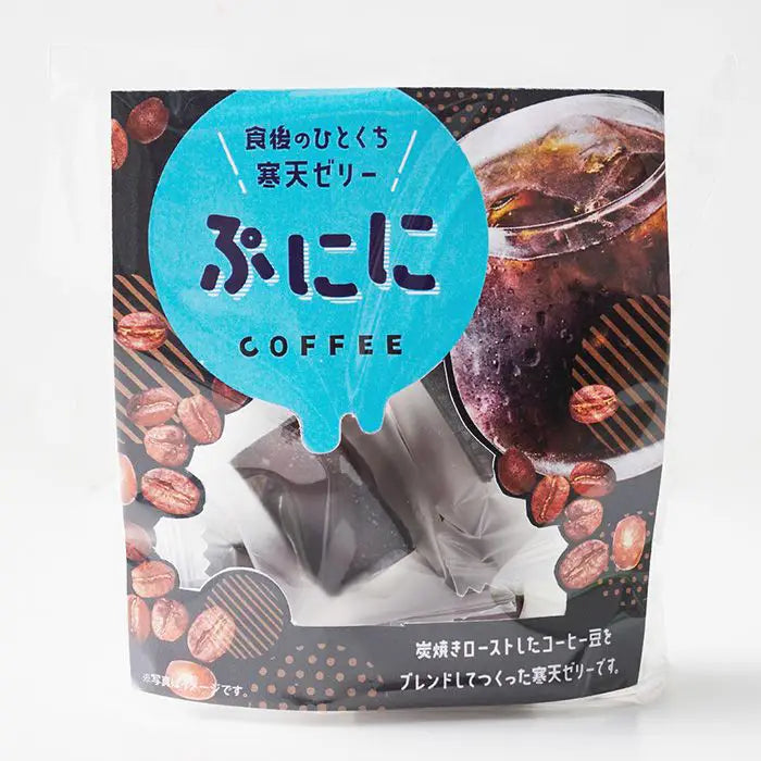 食後のひとくち寒天ゼリー　ぷにに　コーヒー
