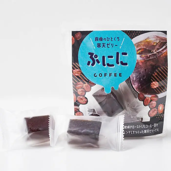 食後のひとくち寒天ゼリー　ぷにに　コーヒー