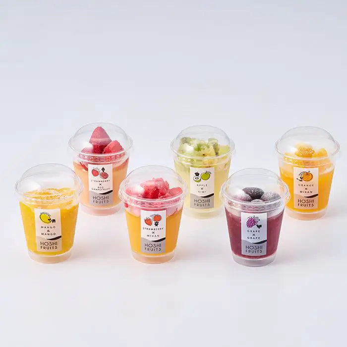 【お中元限定・送料無料】ホシフルーツ　フローズンフルーツジュレ６個