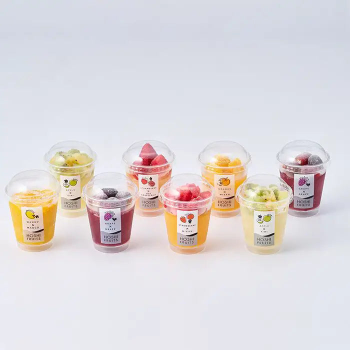 【お中元限定・送料無料】ホシフルーツ　フローズンフルーツジュレ８個