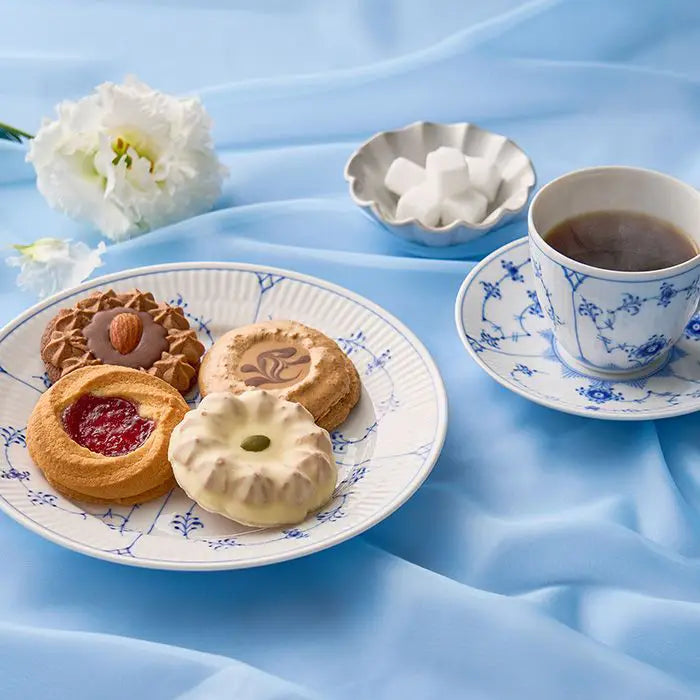 【お中元限定・送料無料】４種の焼き菓子＆ロイヤル　コペンハーゲン　ドリップコーヒーセット１１個