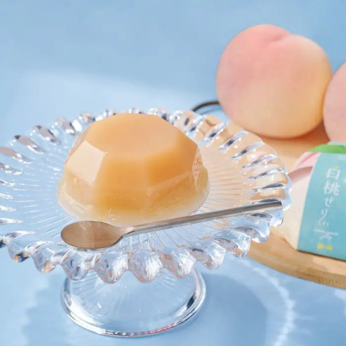 【お中元限定・送料無料】ホシフルーツ　山梨の白桃ぜりぃ　９個