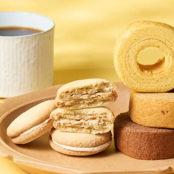 【お中元限定・送料無料】ひかりがさね　ふんわりバームと珈琲の詰合せ　１０個
