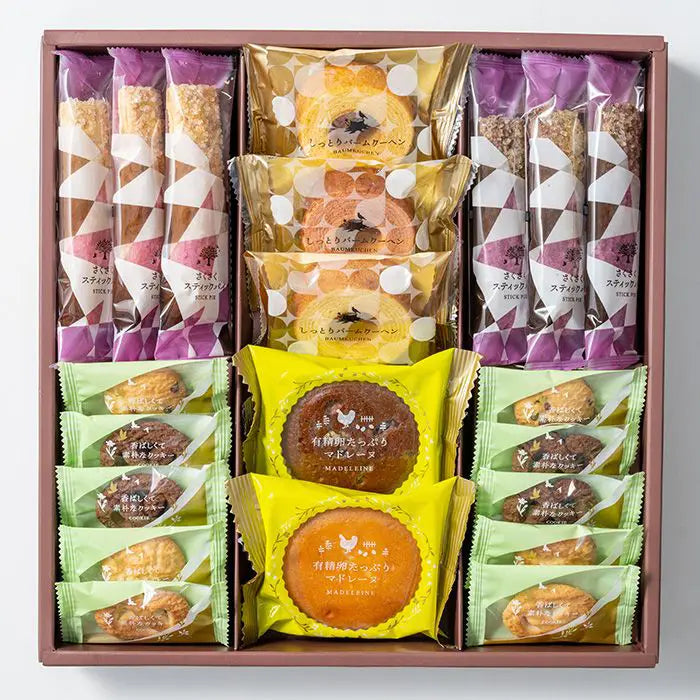 【お中元限定・送料無料】森の庭　焼き菓子アソート　恵み　２１個入