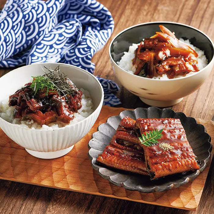 【お中元限定・送料無料】鰻楽　九州産うなぎ蒲焼バラエティセット