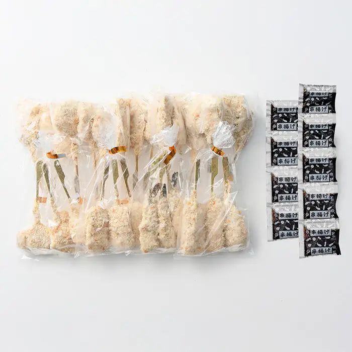 【お中元限定・送料無料】大阪・あげもん　人気の串揚げ［９種２７本］