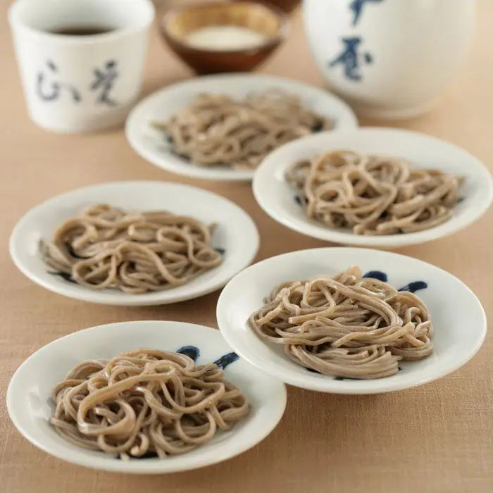【お中元限定・送料無料】田中屋　石臼挽き出石そば　半なま
