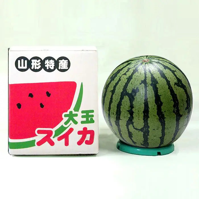 【お中元限定・送料無料】山形県産　尾花沢すいか［６ｋｇ×１玉］