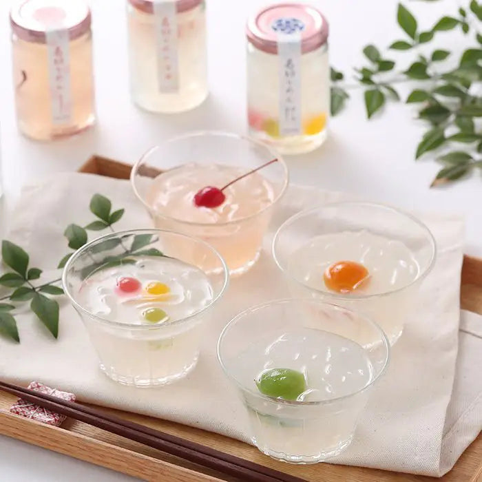 【お中元限定・送料無料】ふみこ農園　葛切りめんと水羊羹詰合せ
