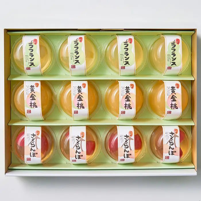 【お中元限定・送料無料】山形のフルーツゼリー