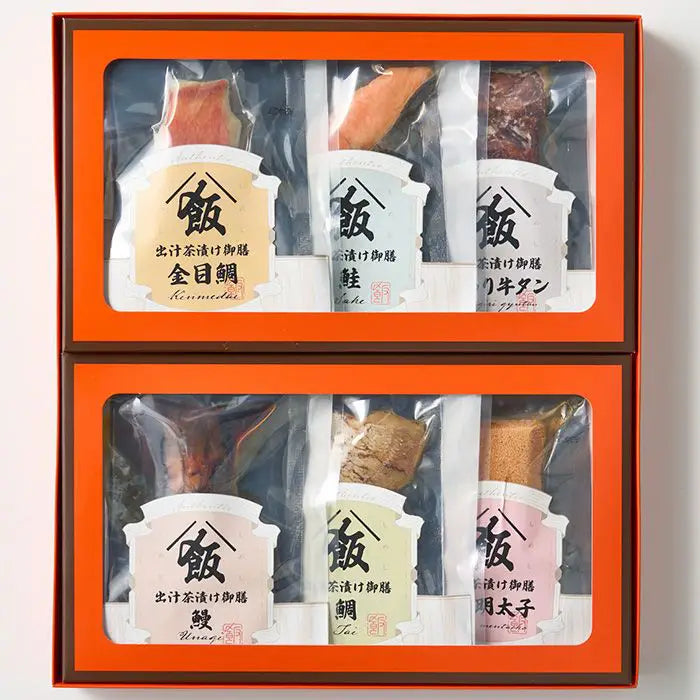 【お中元限定・送料無料】出汁茶漬け御膳　６種セット