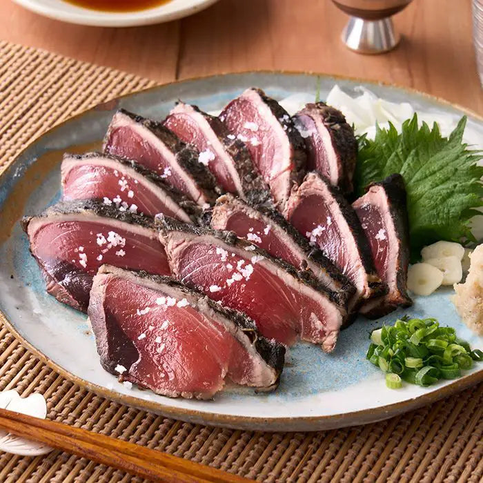 【お中元限定・送料無料】完全藁焼き鰹タタキ「龍馬タタキ」２節セット