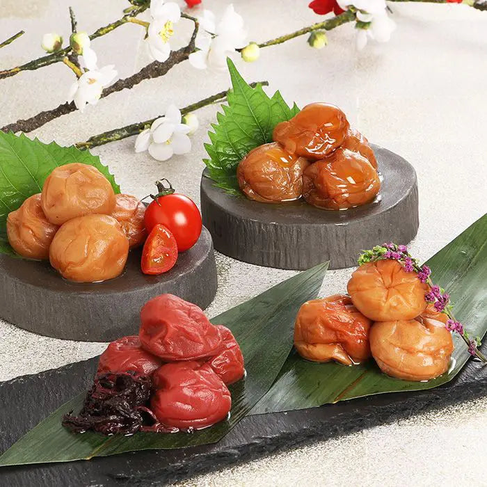 【お中元限定・送料無料】紀州みなべの南高梅４種詰合せ