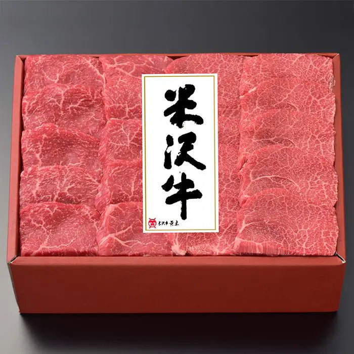 【お中元限定・送料無料】米沢牛黄木　米沢牛肩・モモ焼肉用