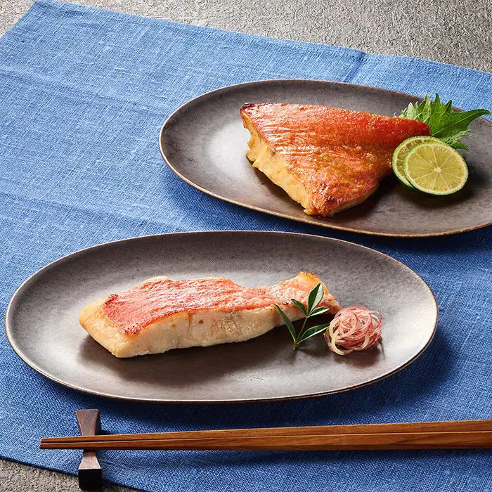 【お中元限定・送料無料】うみのファーム　釣り金目鯛の漬け焼きセット