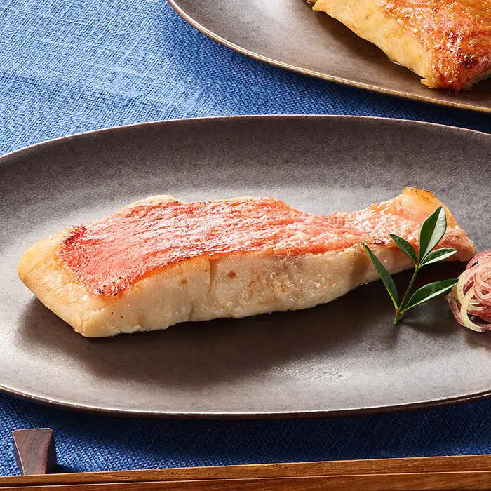 【お中元限定・送料無料】うみのファーム　釣り金目鯛の漬け焼きセット