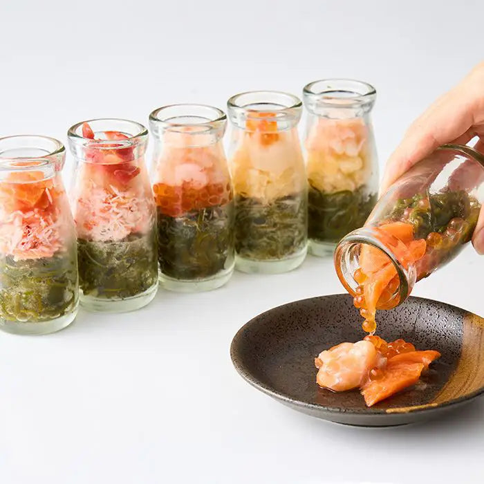 【お中元限定・送料無料】小樽仕立て　かける海鮮瓶　６種セット