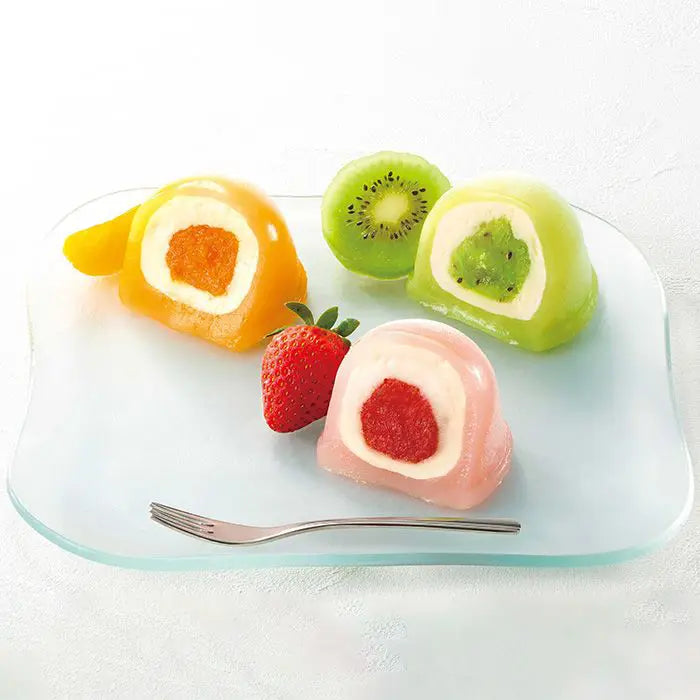 【お中元限定・送料無料】ひととえ　凍らせて食べるなめらかクリームのフルーツ大福