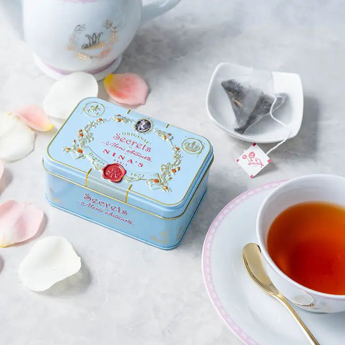 ＮＩＮＡ'Ｓ　ＭＡＲＩＥ－ＡＮＴＯＩＮＥＴＴＥ　ダージリン　ティーバッグ缶