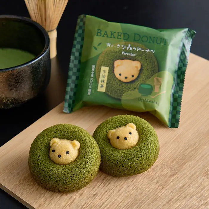 フォレシピ　ちいさな森のドーナツ　くま宇治抹茶　４個