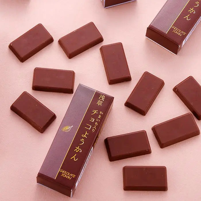 浅草むぎとろ　やまいも入り　チョコようかん［１個］