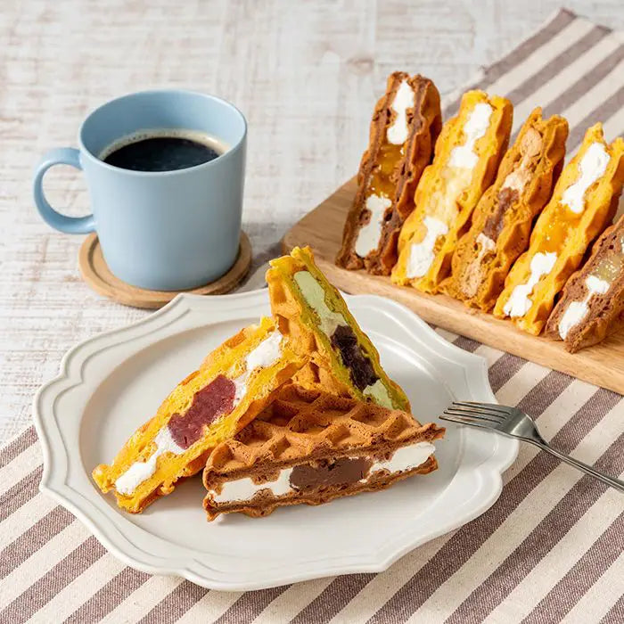【父の日・送料無料】ボンパティ　ワッフルバラエティセット８個