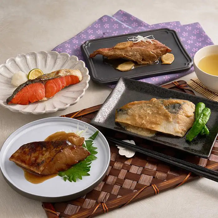 【父の日・送料無料】氷温熟成　煮魚・焼魚ギフトセット［彩］