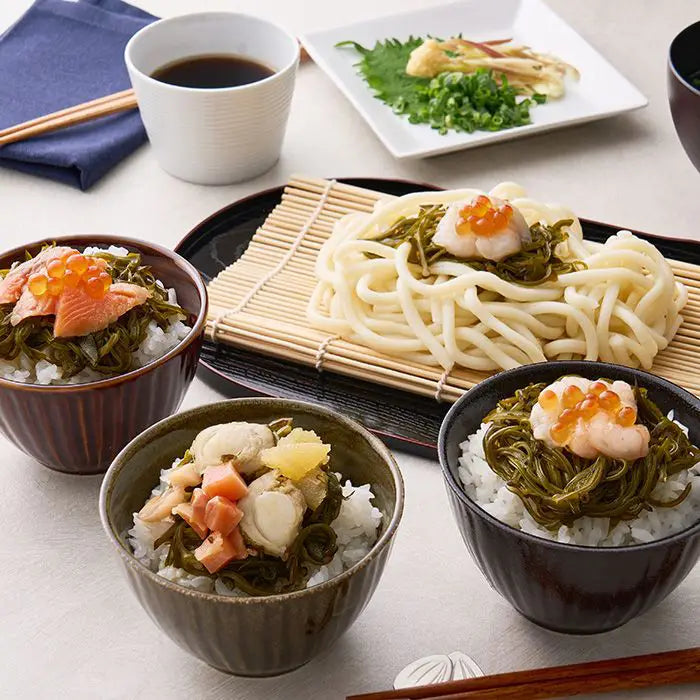 【父の日・送料無料】めかぶの海鮮ぶっかけ丼［８個］