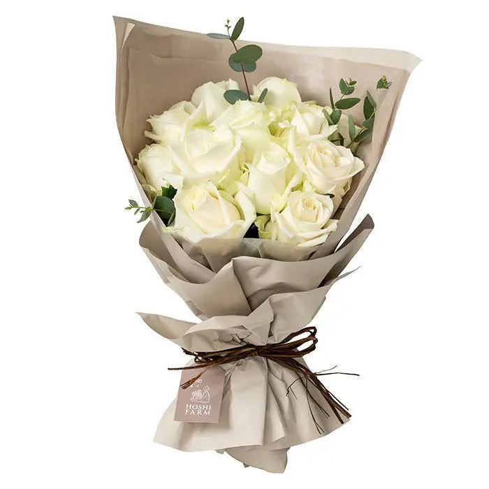 ホシファーム　フリルブーケ　ピュア　１２本【産地直送品・送料込み】