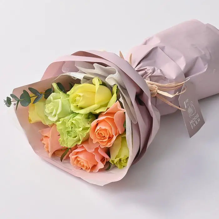 ホシファーム　フリルブーケパッション８本　＆　ホシフルーツ　贅沢ブラウニー９個【産地直送品・送料込み】