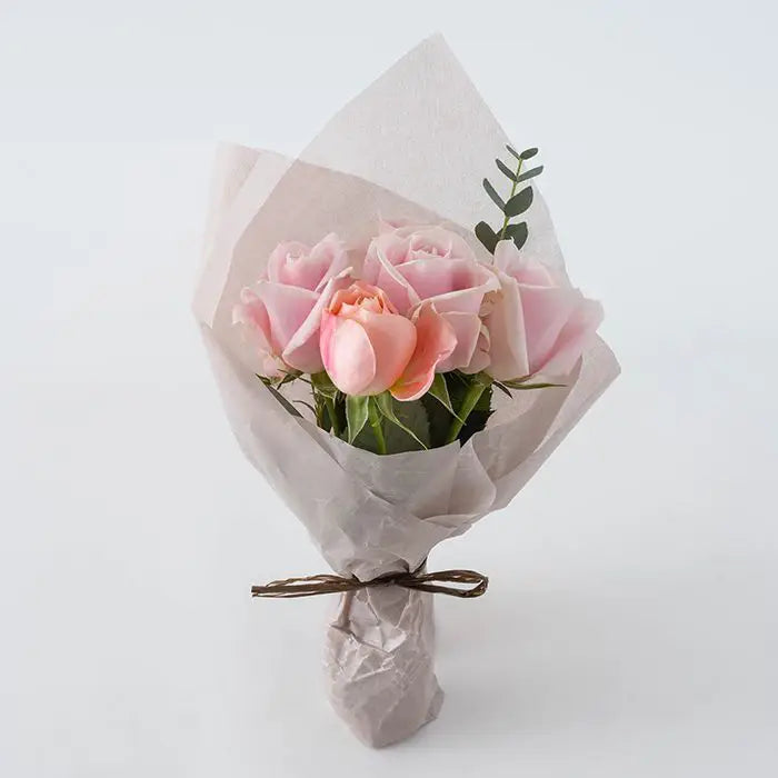 ホシファーム プチギフトシリーズ 摘みたて薔薇のブーケ スイート5本