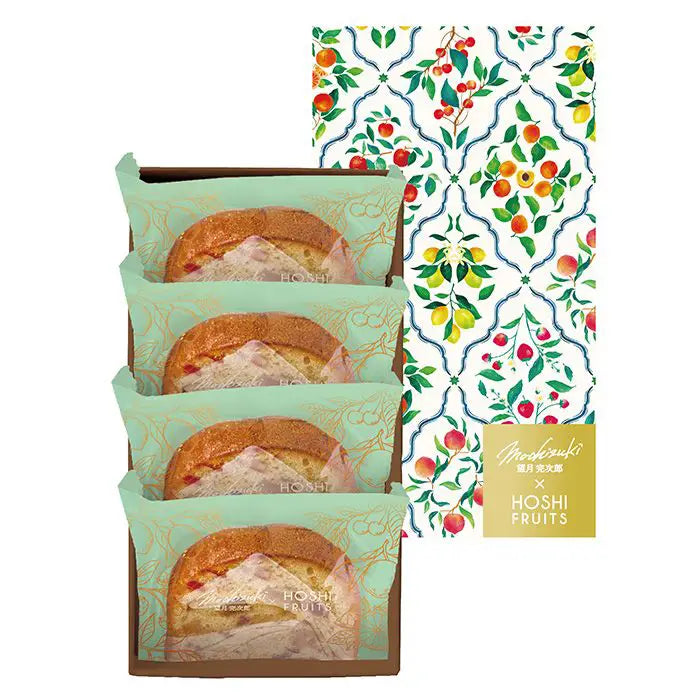 フリルスイート８本＆７種のフルーツのパウンドケーキ　４個【産地直送品・送料込み】