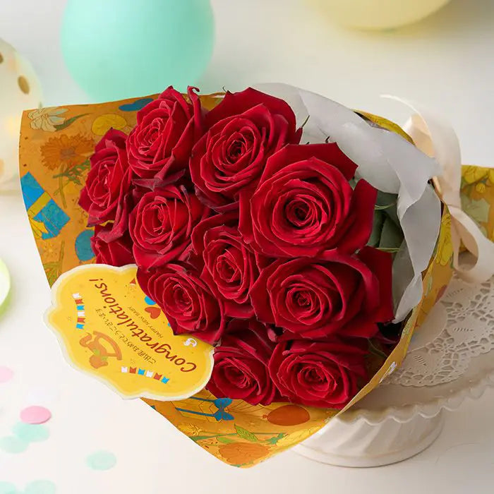 ホシファーム　ベイビーローズニコ　ルージュ１２本【産地直送品・送料込み】