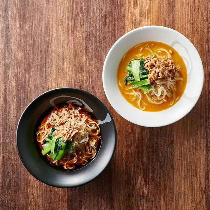 京都　楽仙樓　京の黒酢麺と担々麺