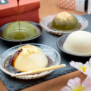亀久堂　吉野葛すいーつ（くず餅・くずぷりん）詰め合わせ２段【産地直送品・送料込み】